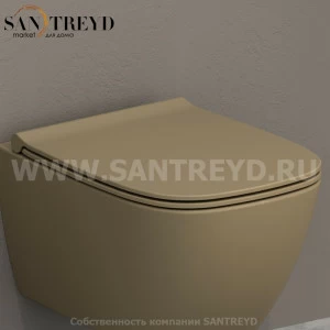 GN022PA Крышка сиденье для унитаза Ceramica Globo GENESIS