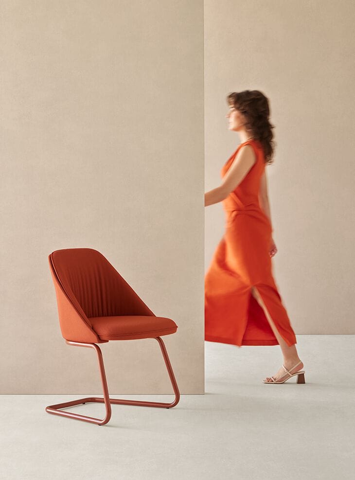 Мягкий стул из ткани Mobboli Iggy ARCH-00112018 - Вид №1