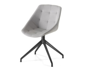 Мягкое вращающееся кресло на насесте