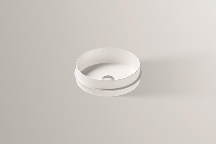 2025503000 Встраиваемая раковина для плит толщиной 30 мм, eb.ke400, белая, proshield Alape серия KE (Unisono) 