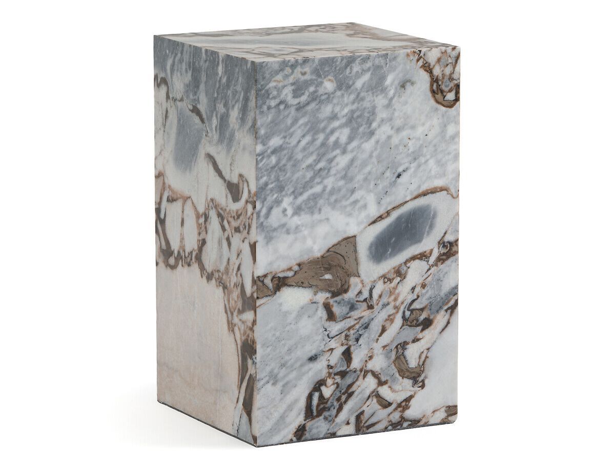 Высокий квадратный мраморный журнальный столик AMPM ALCANA ARCH-00081535 - Вид №7