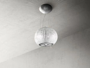 Elica Островная вытяжка из нержавеющей стали и стекла со встроенным освещением Star