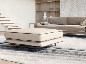 Ткань прямоугольный мягкий пуф