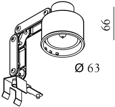 Lucifero's Линейный световой профиль из экструдированного алюминия для точечных светильников sun-id-1386038 - Вид №20