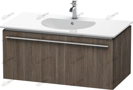 XL606305151 X-Large Тумбочка подвесная Сосна коричневая, декор Duravit