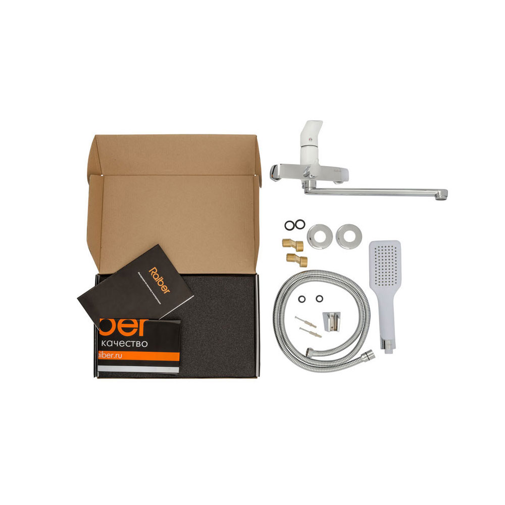 Смеситель для ванны Raiber Iceberg R3504 однорычажный R3504 Santreyd  - Вид №5