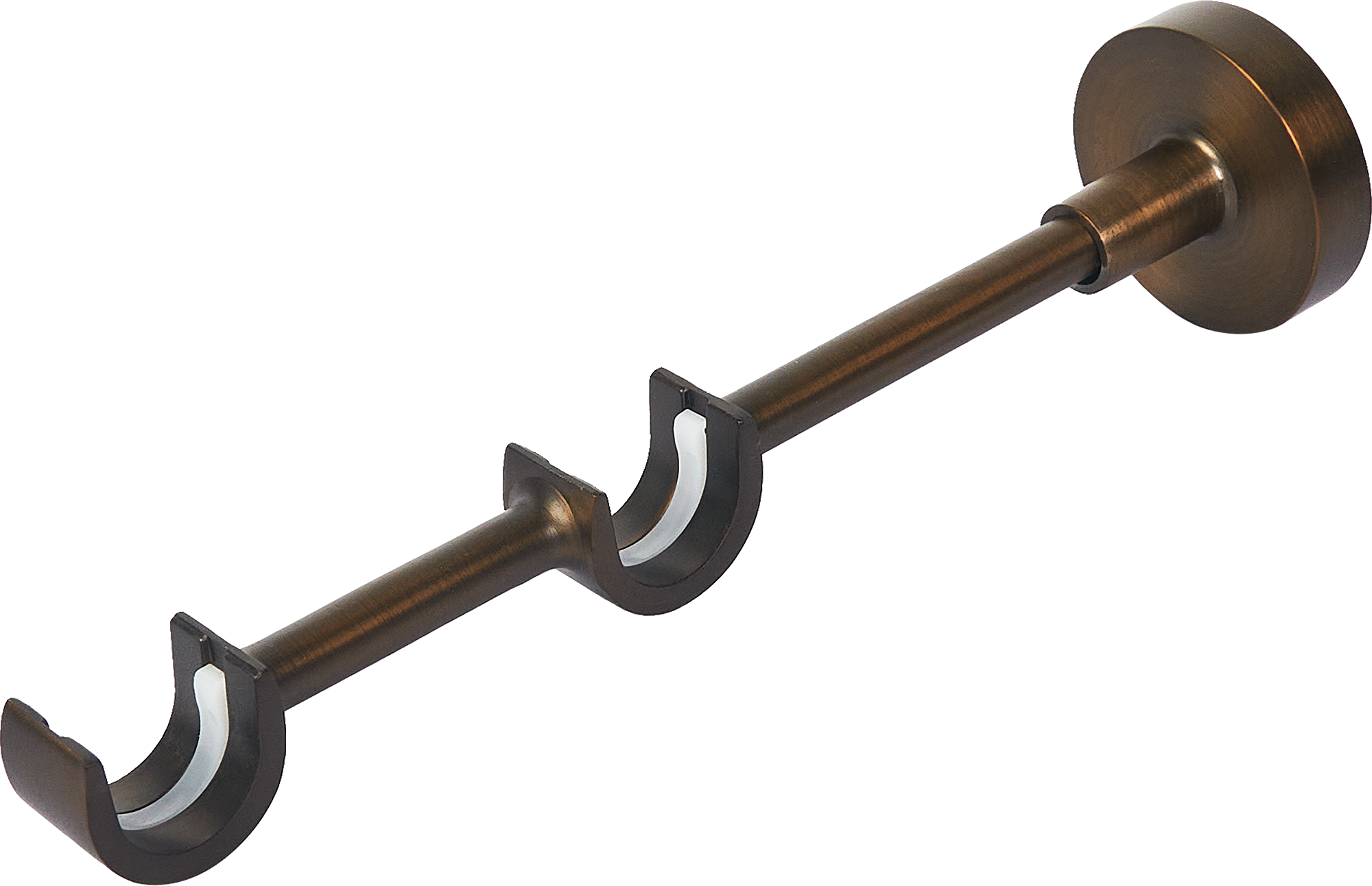 Держатель двухрядный INSPIRE античная медь для карниза 85186788 STLM-0059668