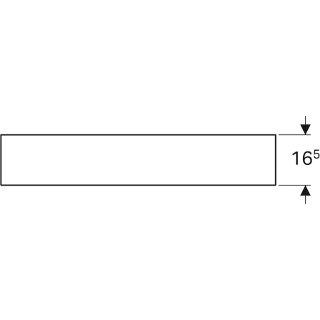 840962000 Настенная полка Geberit iCon Geberit  - Вид №15