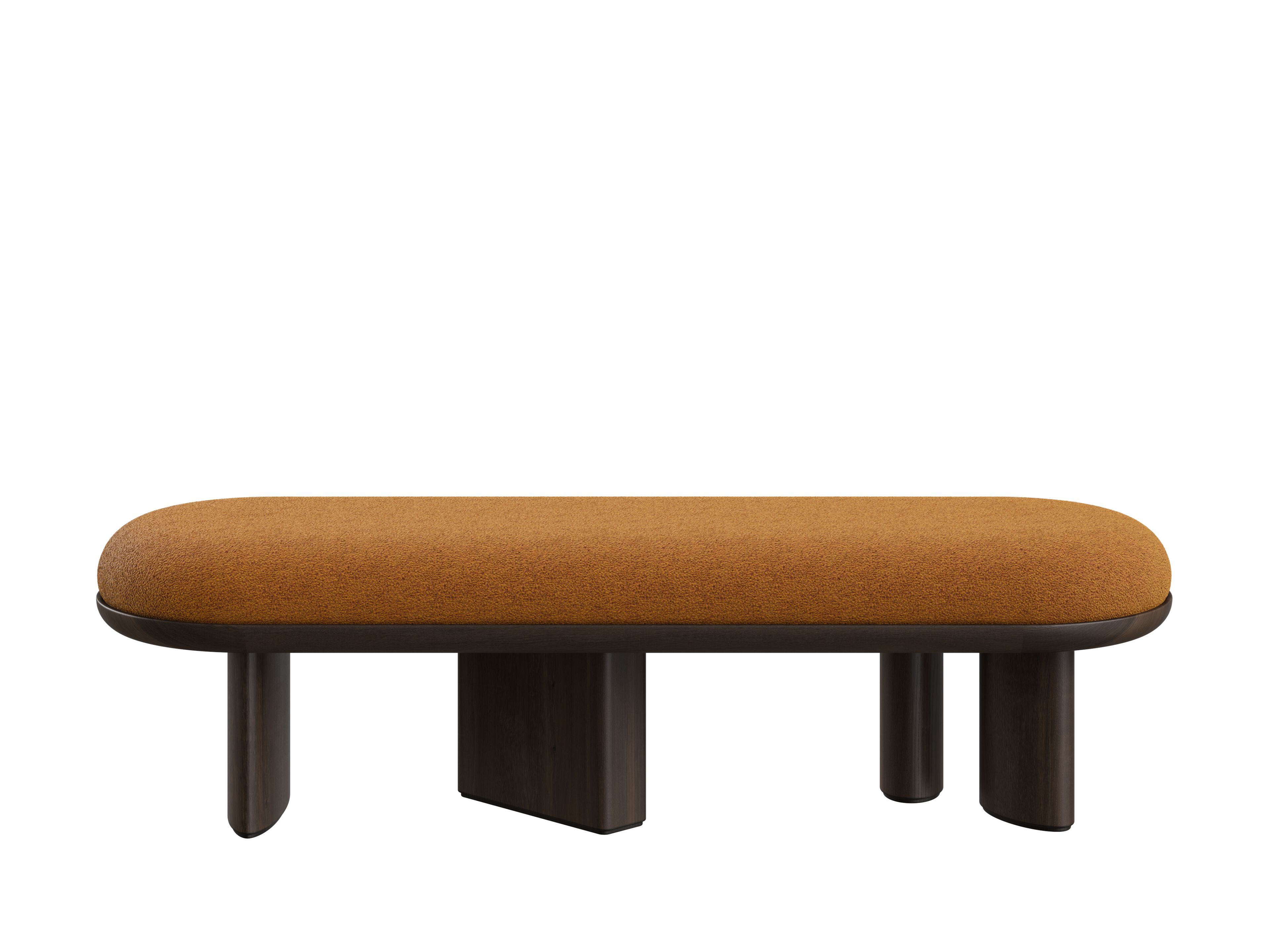 Мягкая скамейка из бука DÔME DECO Nova ' 25 ARCH-00026126