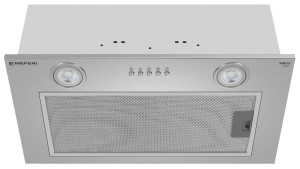9168691 Вытяжка полновстраиваемая Meferi INBOX52IX LIGHT серый
