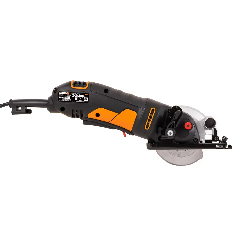 Мини-пила циркулярная сетевая Worx WX423.1, 400 Вт, 85 мм STLM-2201984 - Вид №3