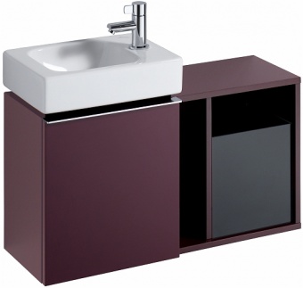 124736000 Подвесная раковина настенная прямоугольная Keramag  белая  - Вид №5