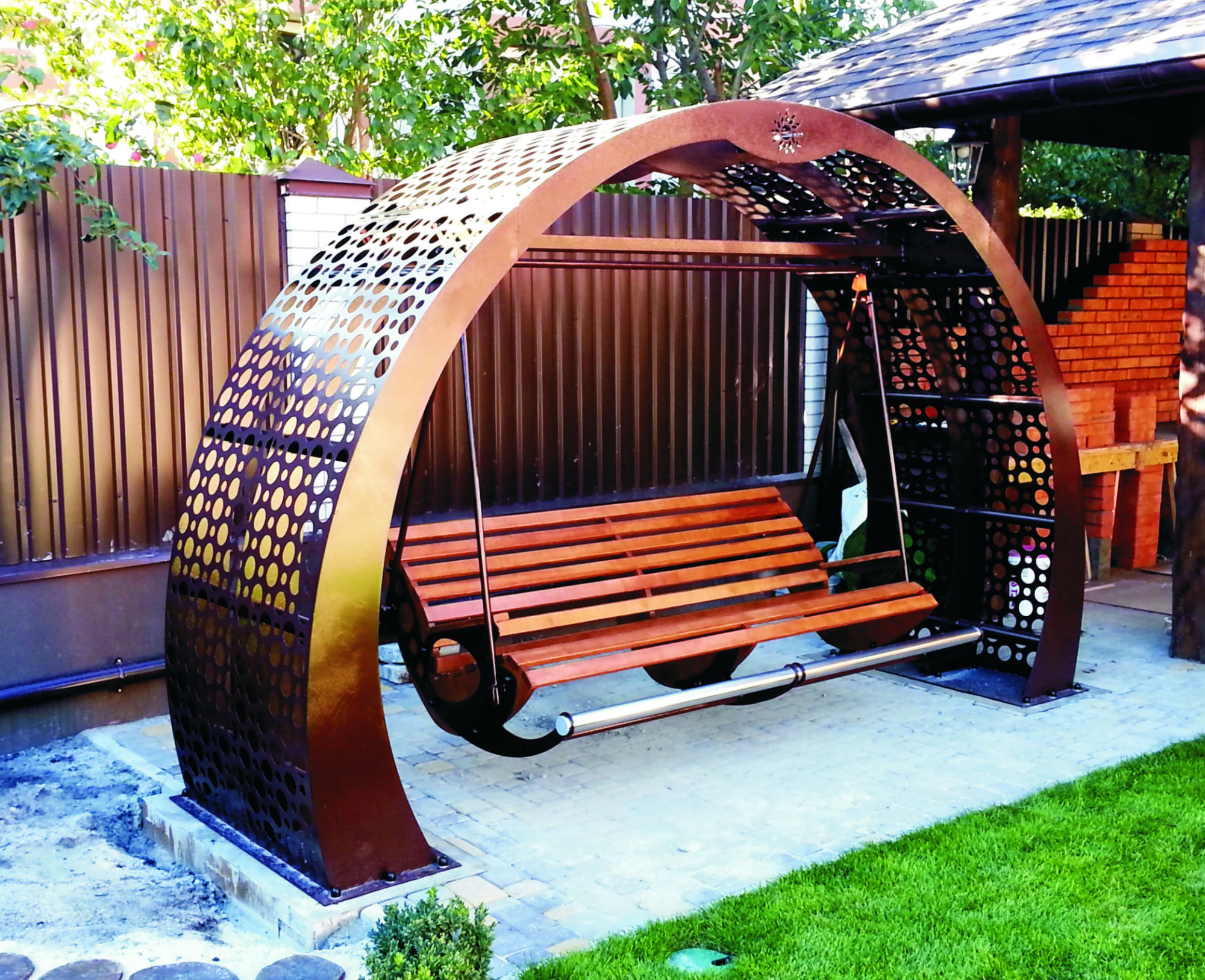 DELV02.01.01-MS.KA ДЕЛЬТА 2, качели парковые LAB.Space 