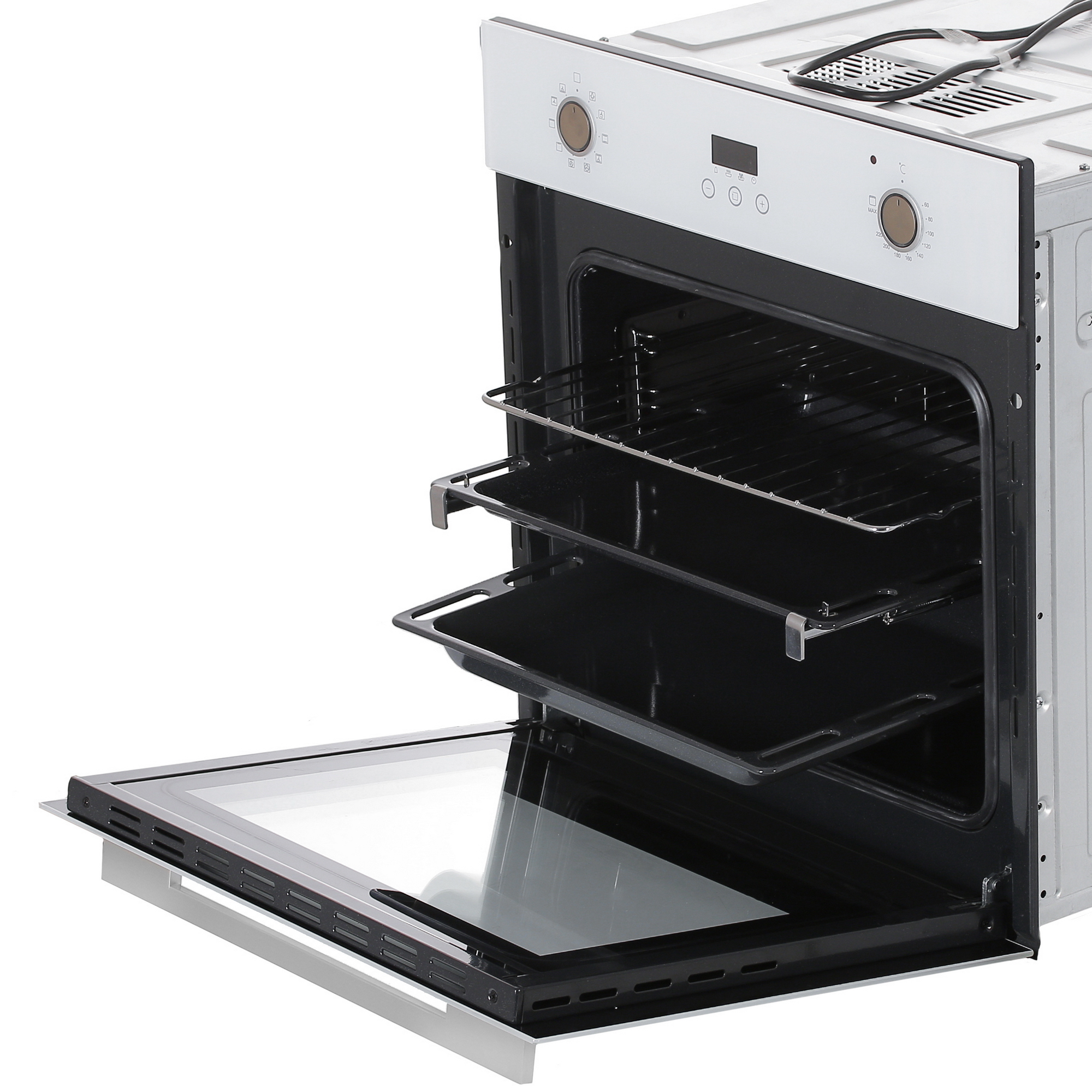 1319568 Электрический духовой шкаф Graude BE 60.3 W белый STDN-0054219 - Вид №5
