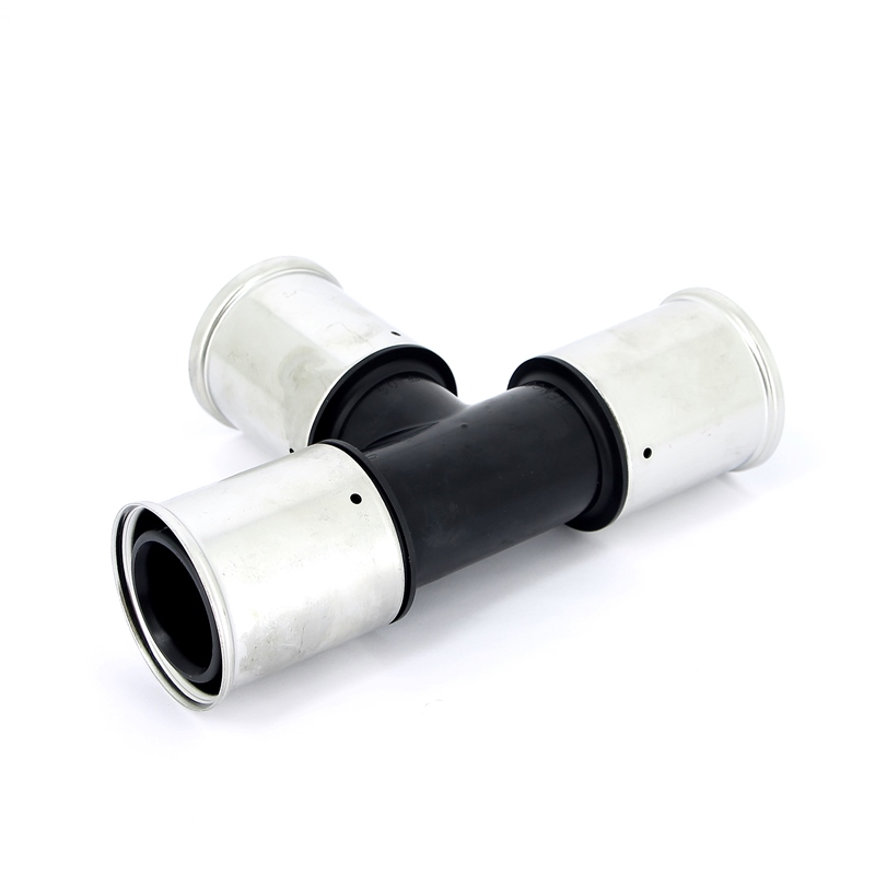 Тройник пресс PVDF HENCO 50х50х50 9PK505050 - Вид №3