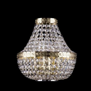 Бра Bohemia Ivele 2160/3/G BOHEMIA IVELE  079366 Золото;прозрачный