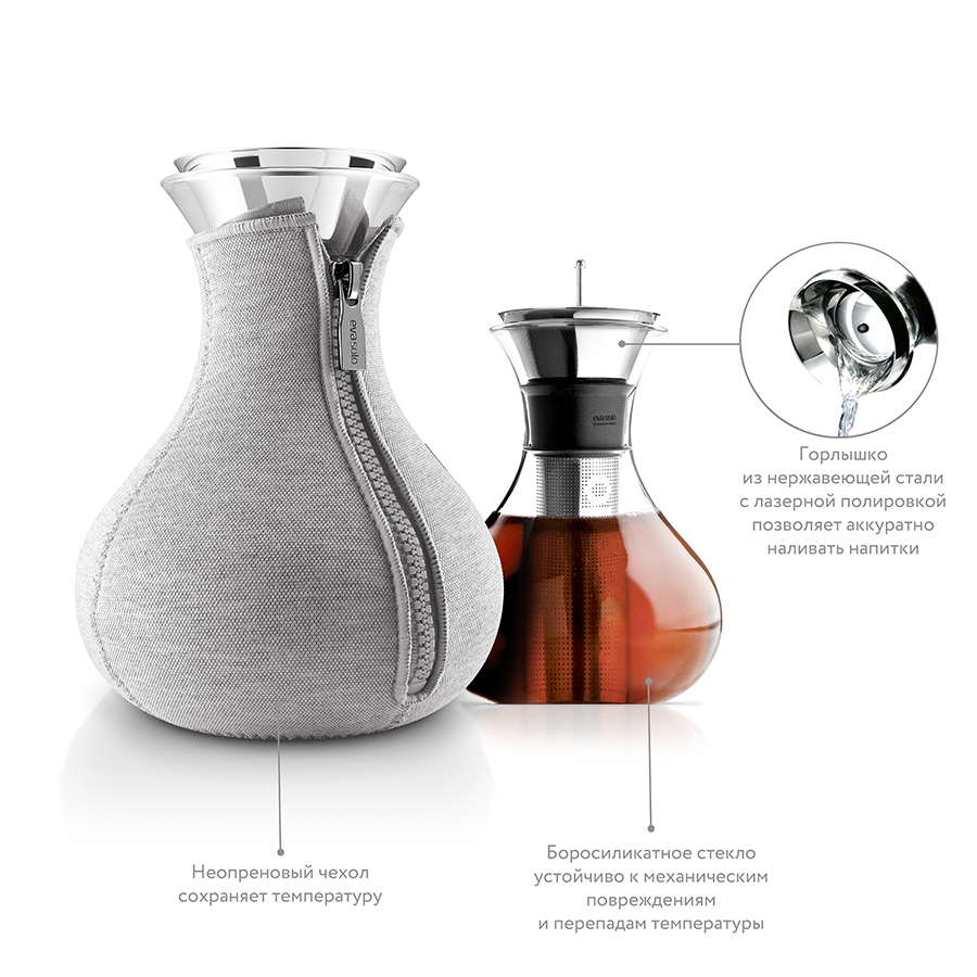 567488 Чайник заварной Стальной Eva Solo Великобритания  - Вид №1