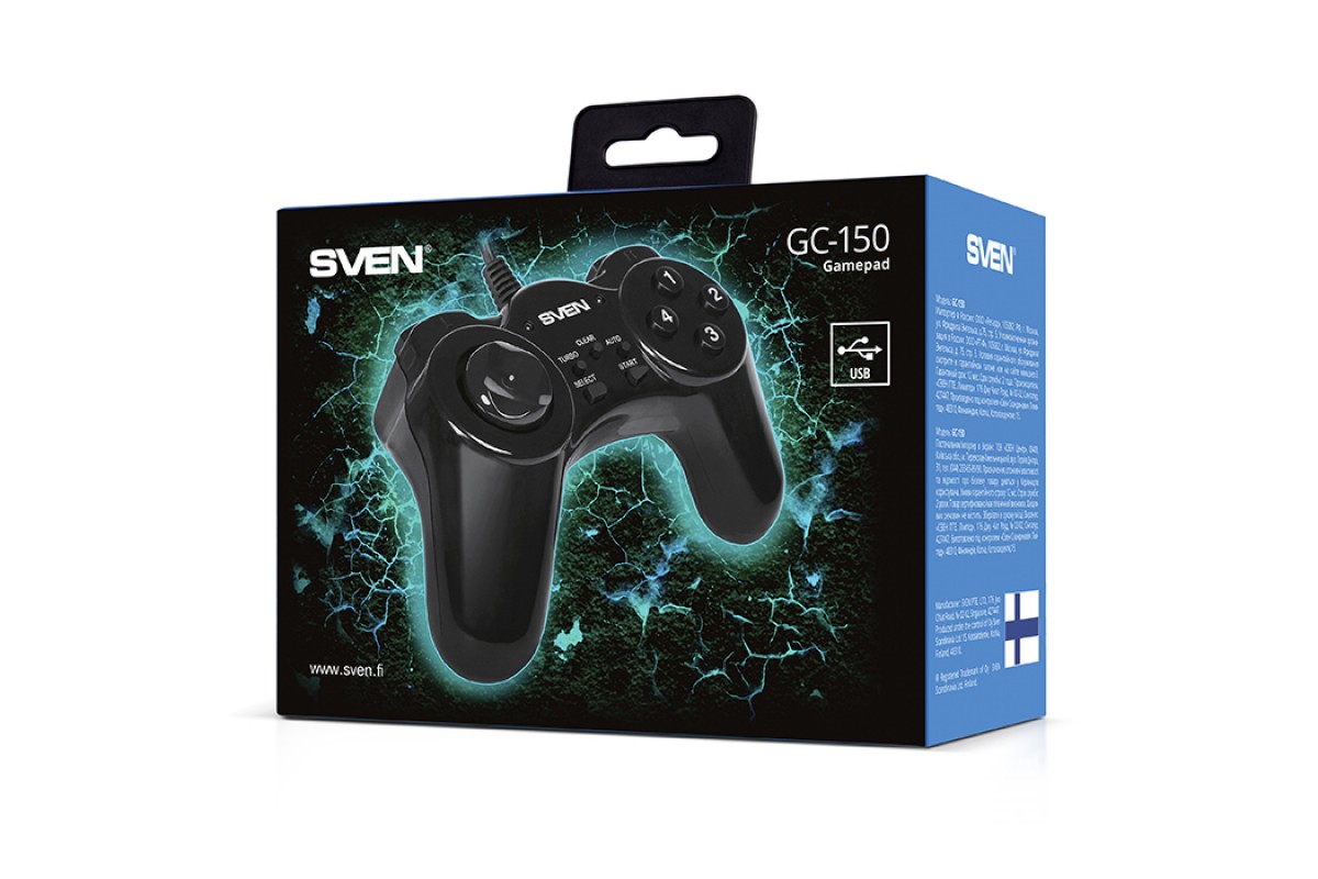 SV-015930 Геймпад gc-150 (13 кл., d-pad, pc) Sven Santreyd  - Вид №2