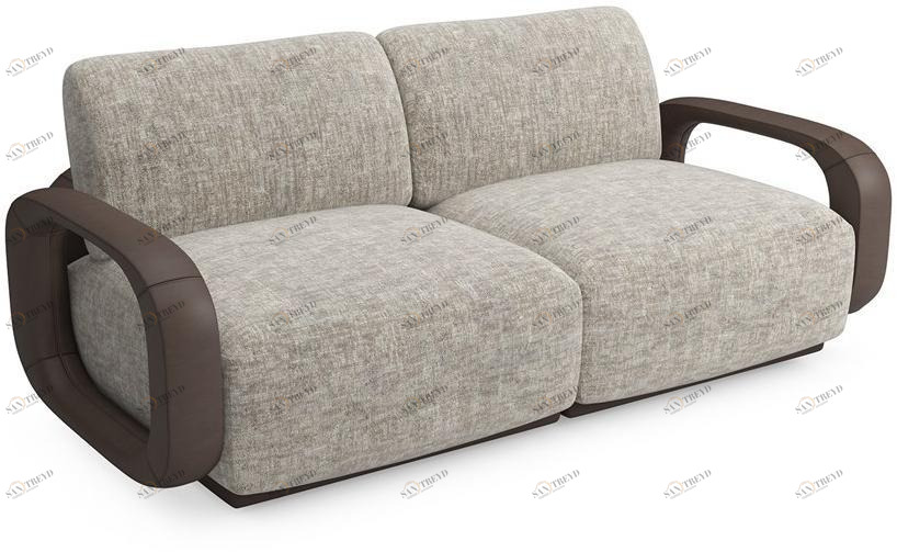 Sicis 2-х местный модульный диван из ткани sun-id-1451755