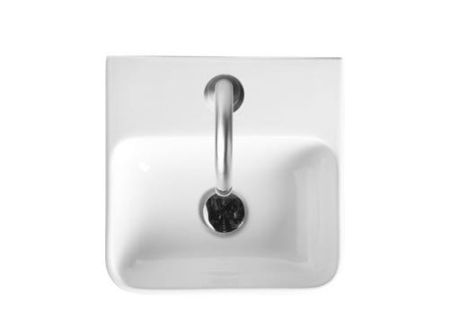 Прямоугольная керамическая ручная мойка с переливом Axa Prisma Sink Bowl Normal ARCH-00084929