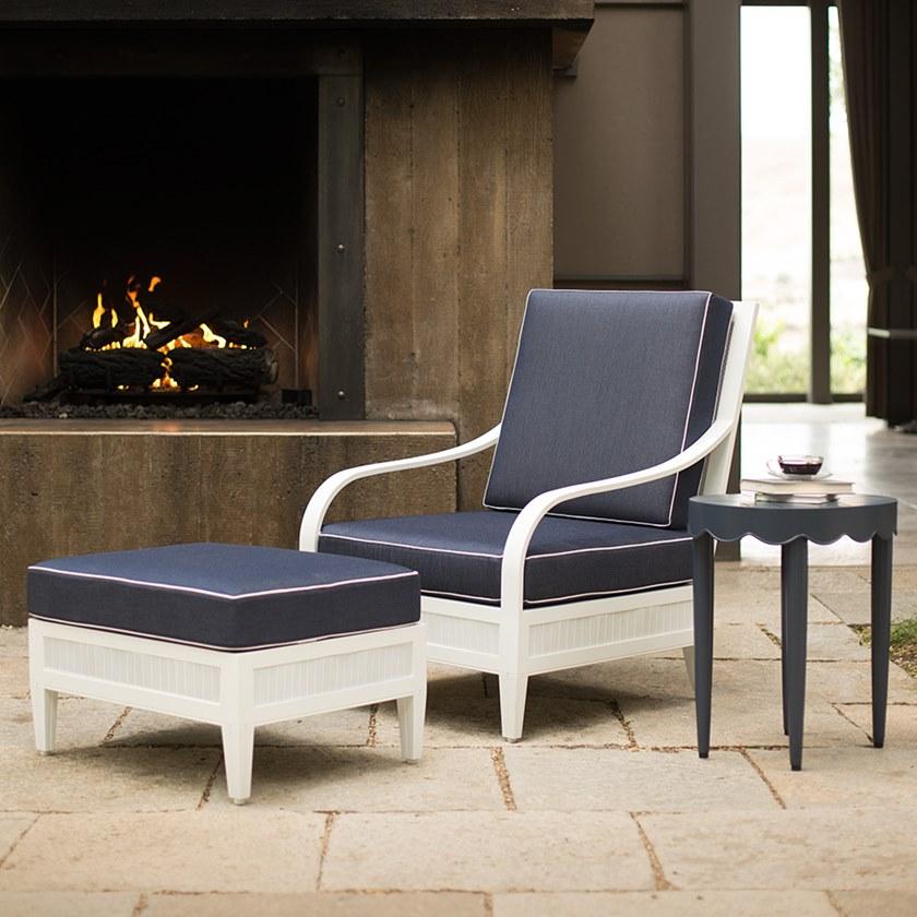 JANUS et Cie Кресло из алюминия с порошковым покрытием и подлокотниками Savannah sun-id-1365669 - Вид №7