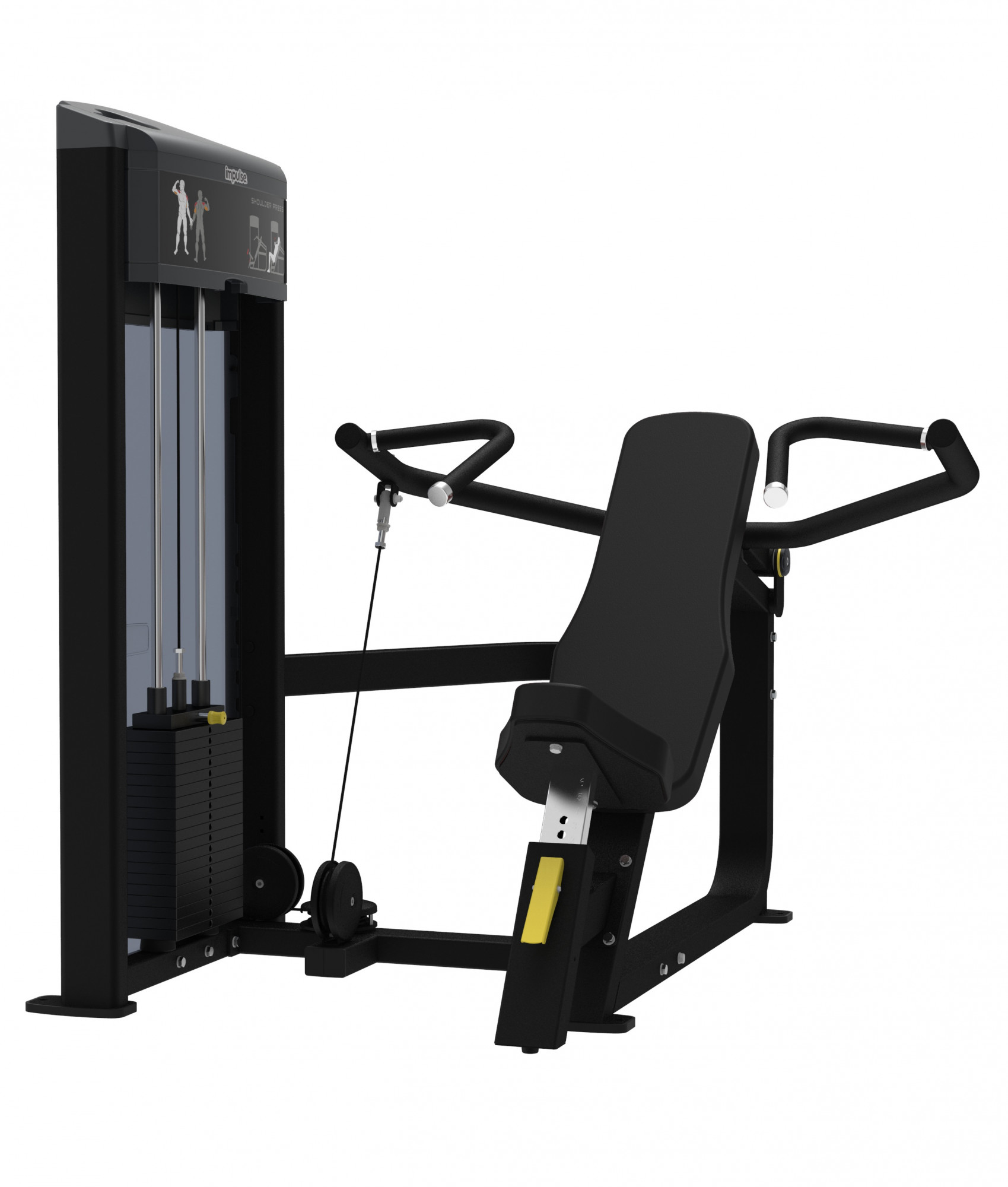 IF9312 Aerofit 12 жим от плеч AeroFIT IF93 
