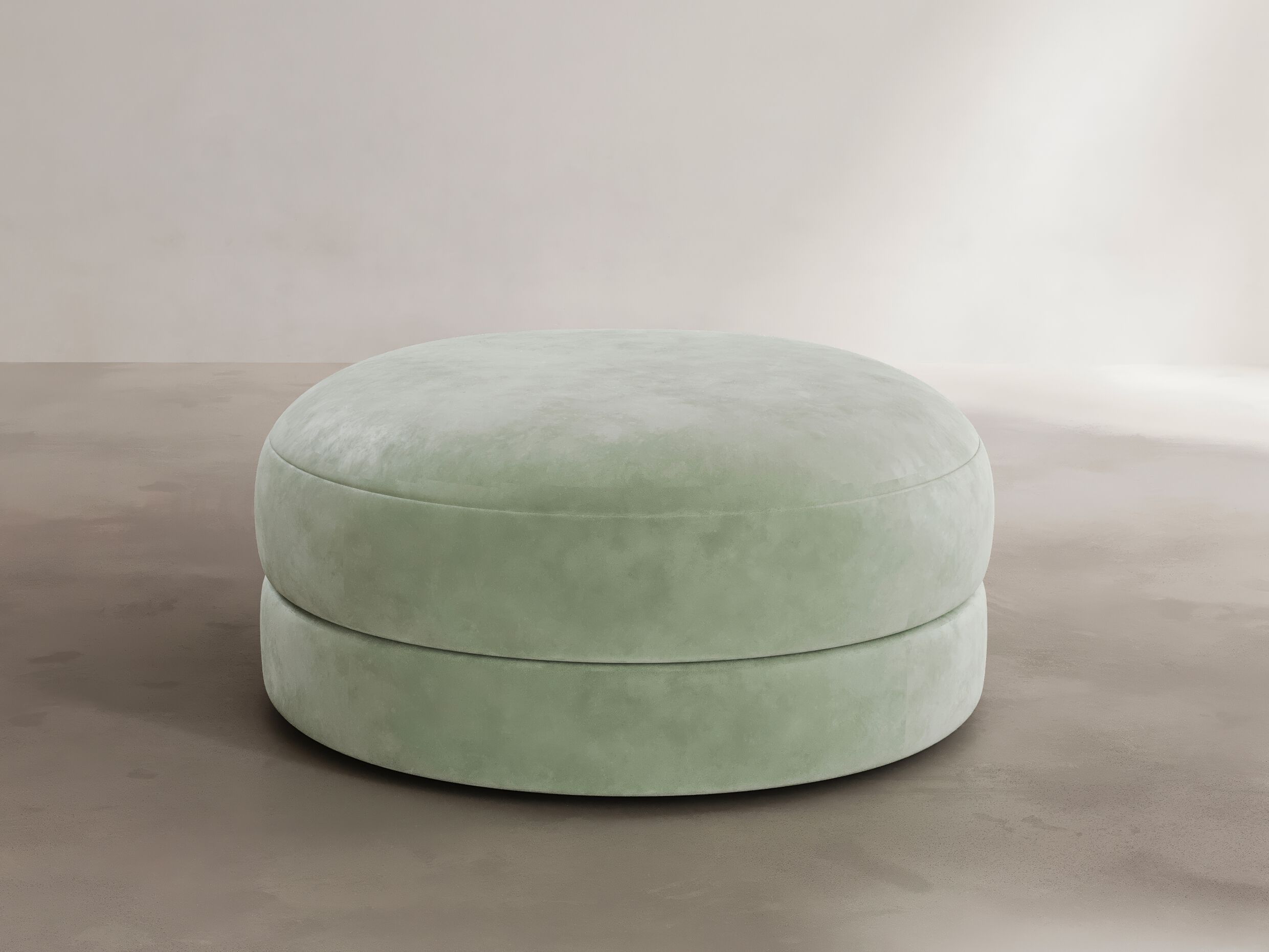 Круглый пуф из ткани Paloma Editions Palace ARCH-00070362