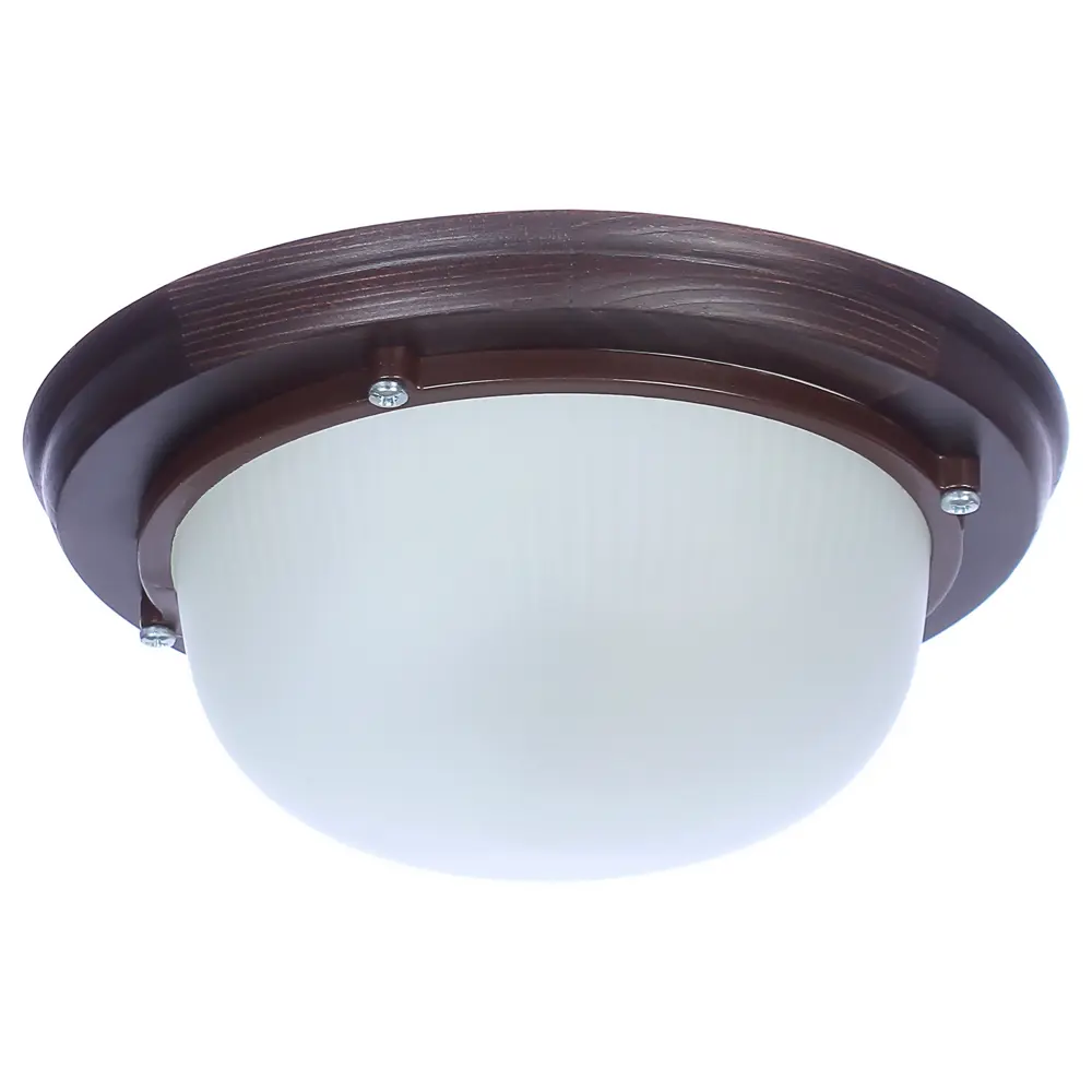 Светильник для сауны круглый 1xE27x60 Вт цвет венге IP65 17923645 STLM-2171398 ЗАВОД ЭЛЕТЕХ 