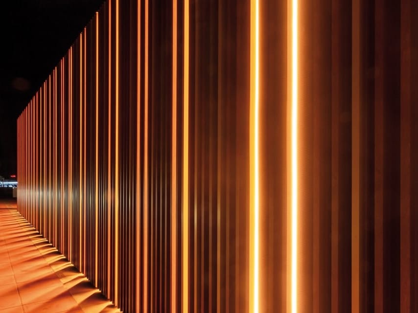 Алюминиевые жалюзи Saxun R-100 LED ARCH-00011446