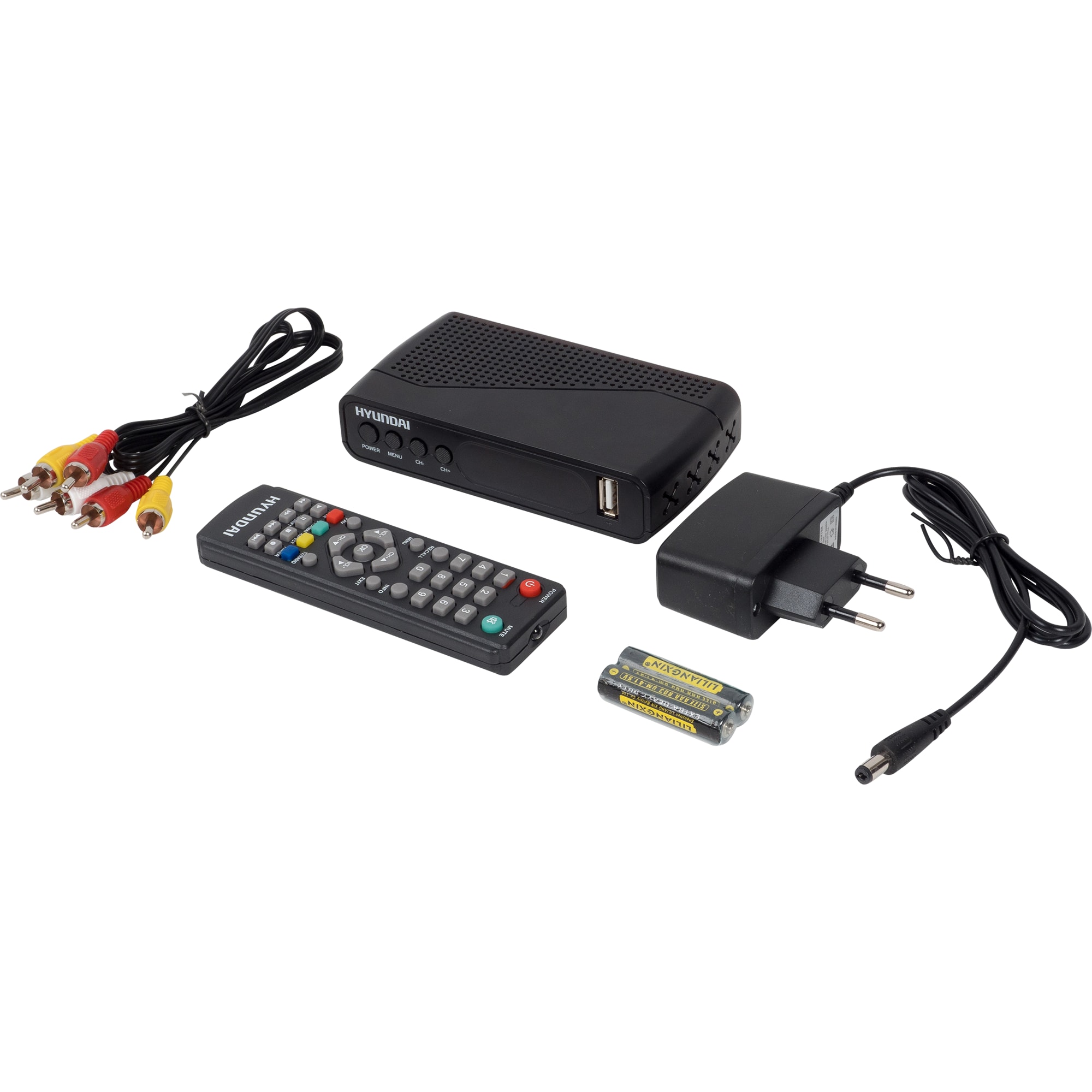 82207595 Ресивер DVB-T2 Hyundai H-DVB500 Santreyd  - Вид №2