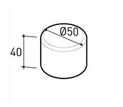 Varaschin Круглый садовый пуф из ткани Belt 221p4 - Вид №6