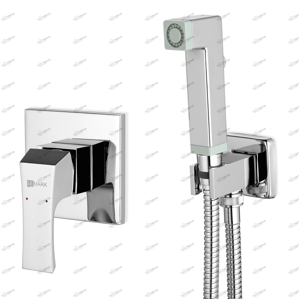 LM4519C Смеситель Unit с гигиеническим душем, встраиваемый LEMARK UNIT