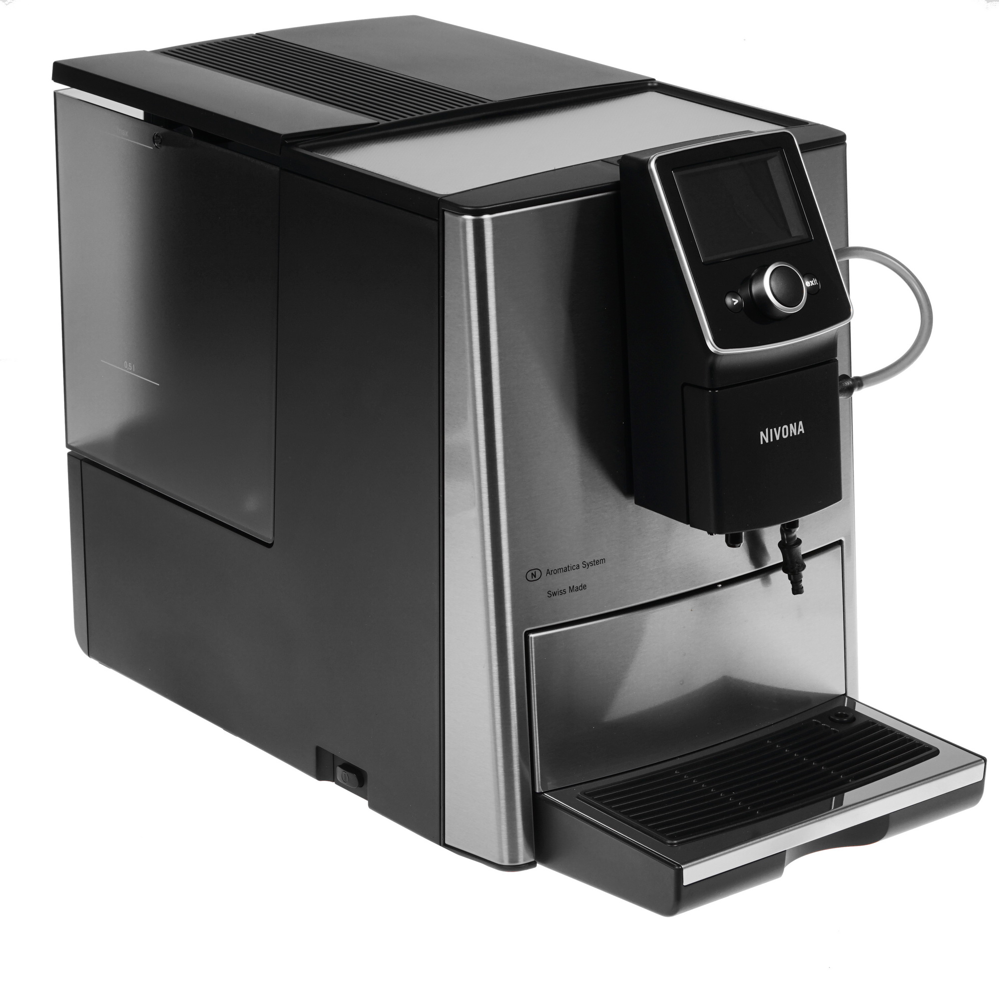 8167971 Кофемашина автоматическая Nivona CafeRomatica NICR 825 серебристый STDN-0005966 - Вид №6