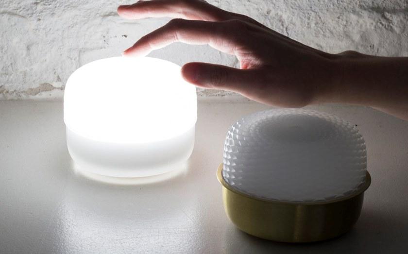 Geelli Настольная лампа с полиуретановым гелем и беспроводной зарядкой через usb sun-id-1505508 - Вид №1