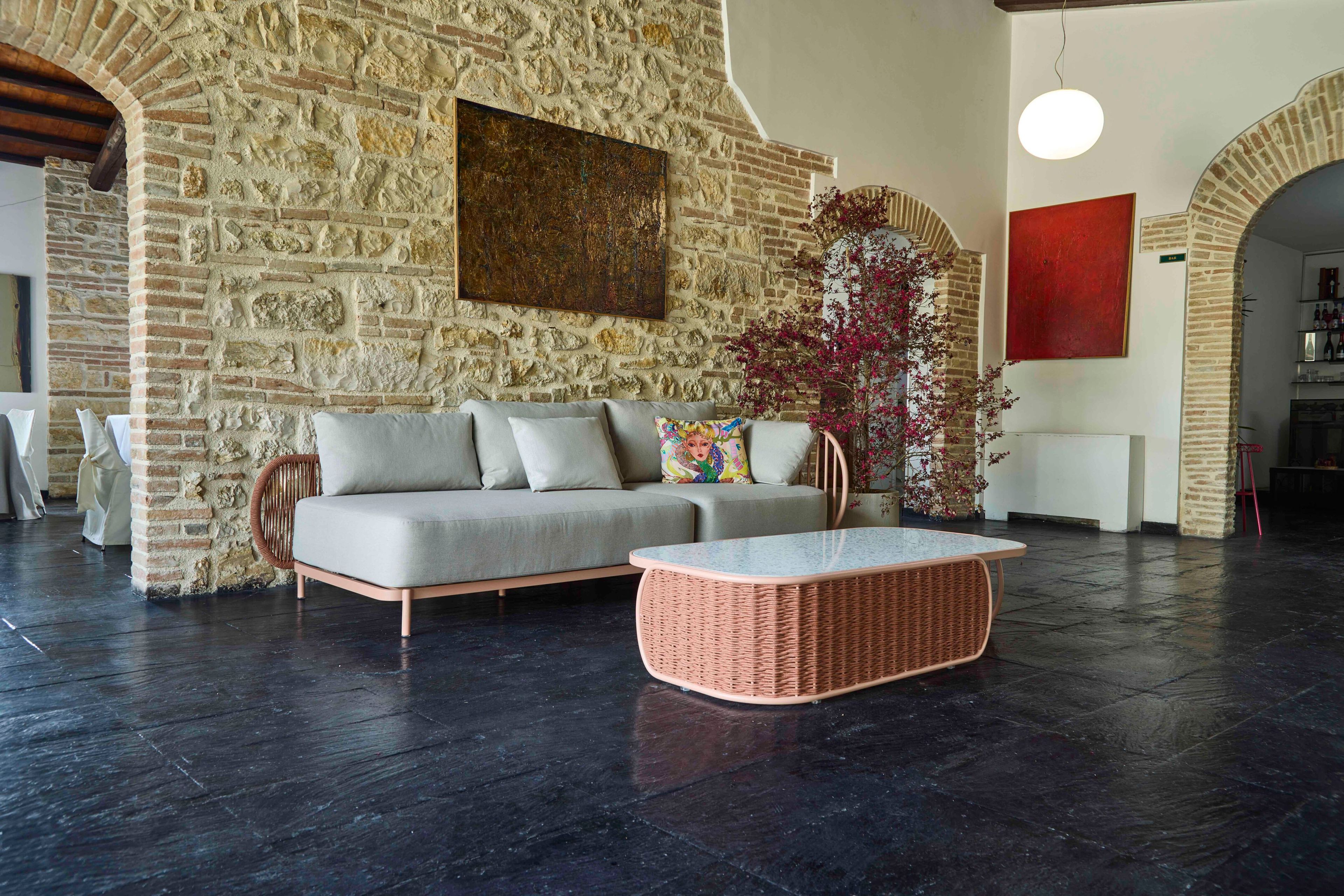 Алюминиевый низкий садовый столик YAAZ Ova ARCH-00112546 - Вид №6