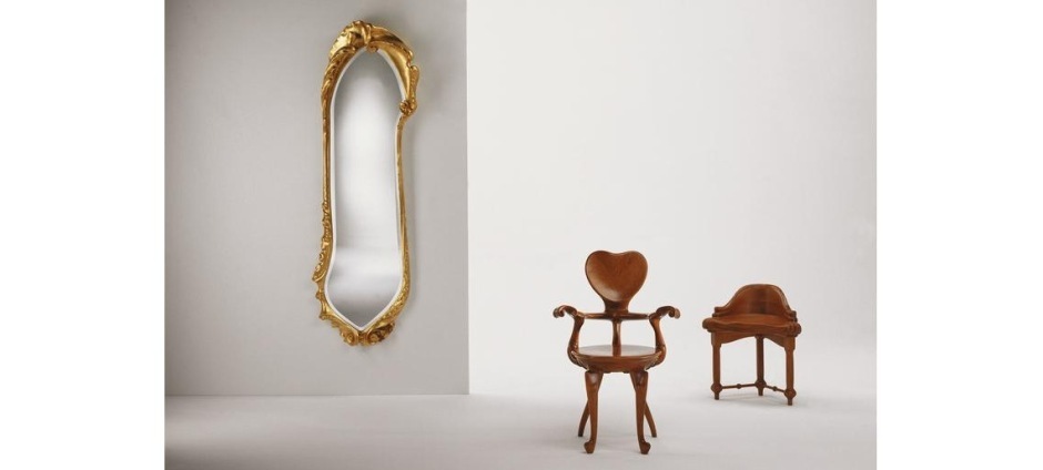 001806 Зеркало BD Barcelona Design Calvet - Вид №2