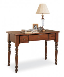 2602 Tifernoit Письменный стол с точеными ножками, 3 ящика Studio