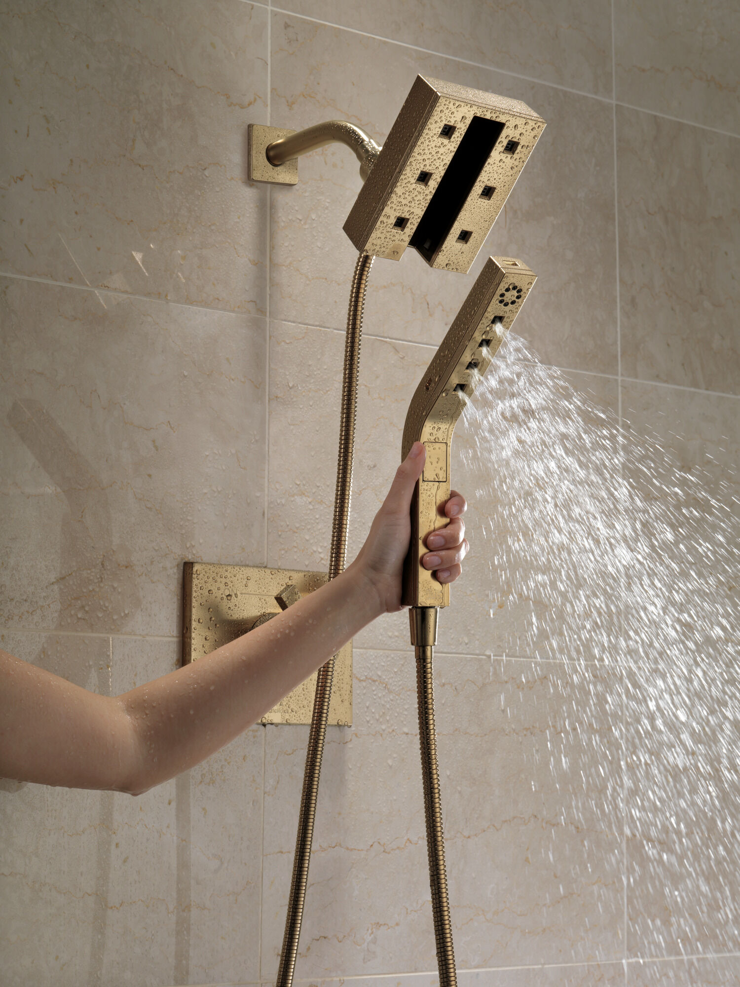 T17053-CZ Облицовка только для клапана Monitor® серии 17 Delta Faucet Vero Шампанское бронза - Вид №15