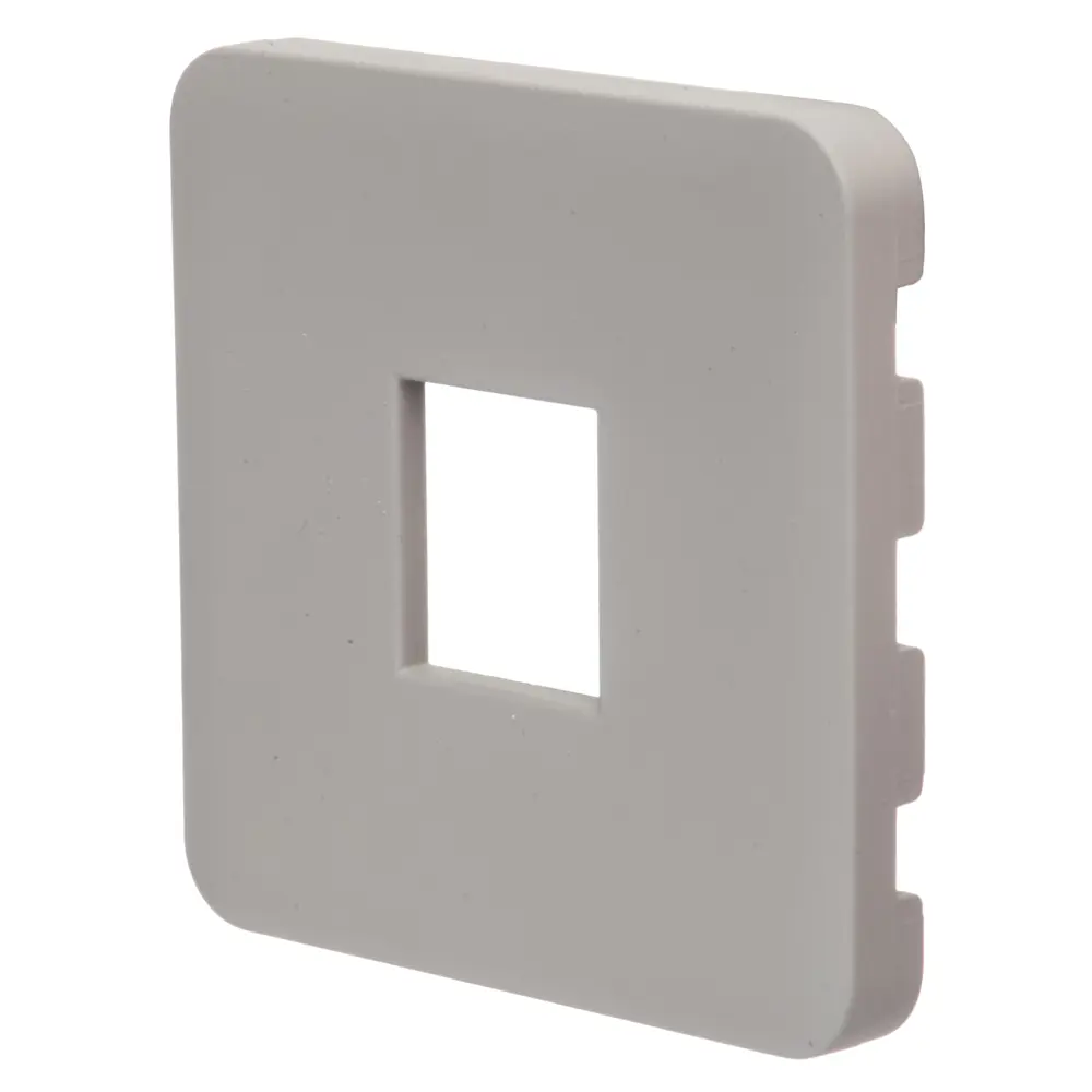 Накладка для телефонной розетки Lexman Cosy RJ11-12-45, цвет серый STLM-2014294 - Вид №1
