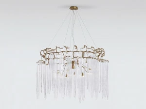 Serip Подвесной светильник из бронзы ручной работы Waterfall Ct3298/13