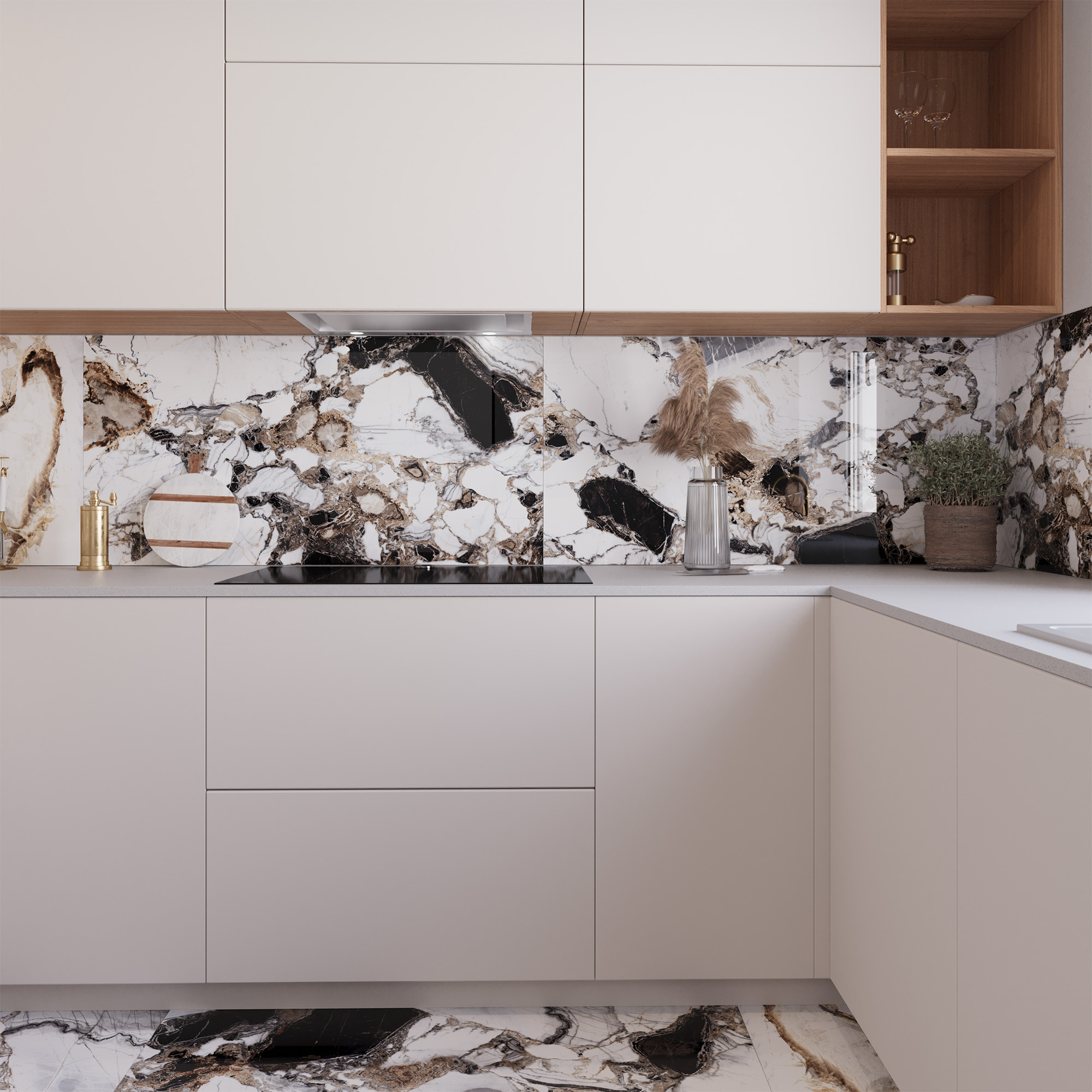 GRANDE CRYSTAL — Сияние горных вершин в вашем интерьере HG2002-A Arcadia Ceramica - Вид №1