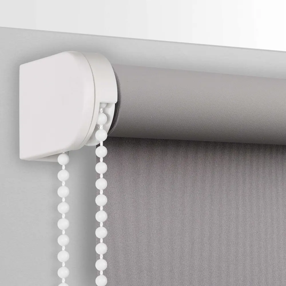 Штора рулонная блэкаут 50x160 см серая PRAKTO BLACKOUT STLM-2197175 - Вид №1