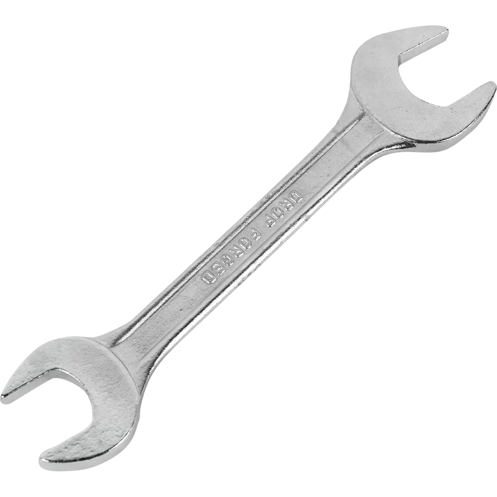 Гаечный ключ Sparta двусторонний хромированный 24×27 мм 13813182 STLM-1569479