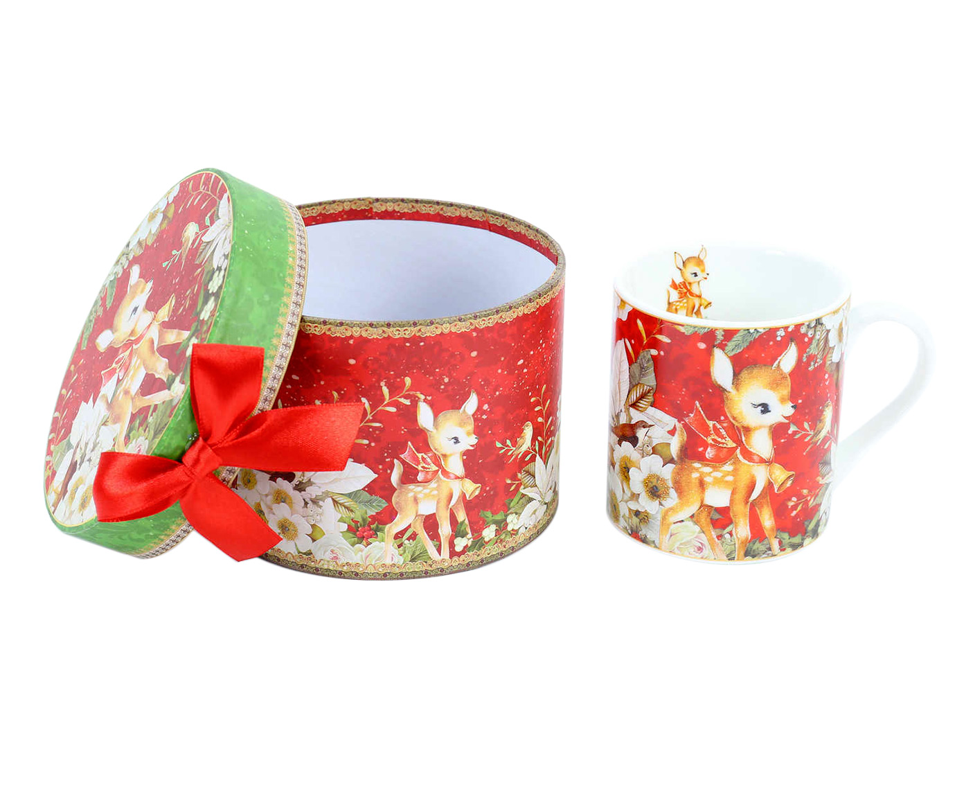 DZ-073-245 кружка НГ в подарочной упаковке TO4ROOMS  - Вид №1