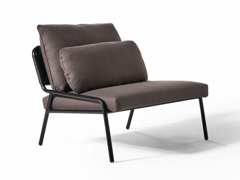 Meridiani Кресло из ткани и кожи sun-id-1472017 - Вид №1