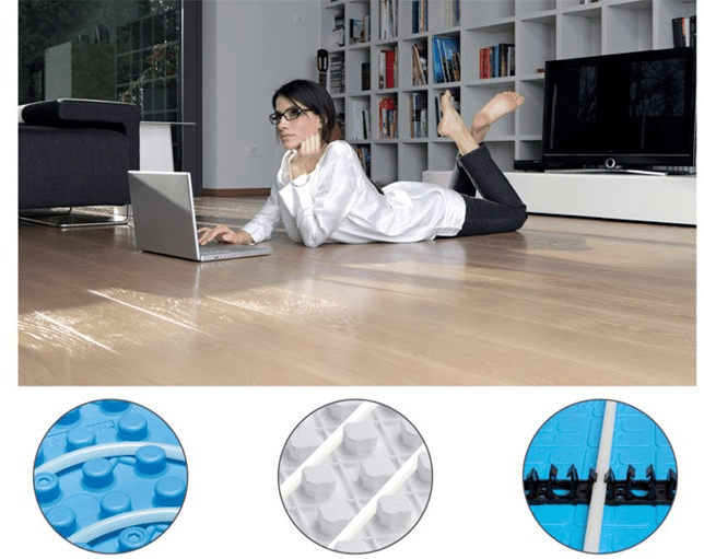 EMMETI Системы напольного отопления и охлаждения Sistemi riscaldamento / raffrescamento a pavimento sun-id-1375227 - Вид №1