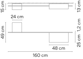 Vibia Светодиодный потолочный светильник прямого света из алюминия Structural sun-id-1423155 - Вид №16