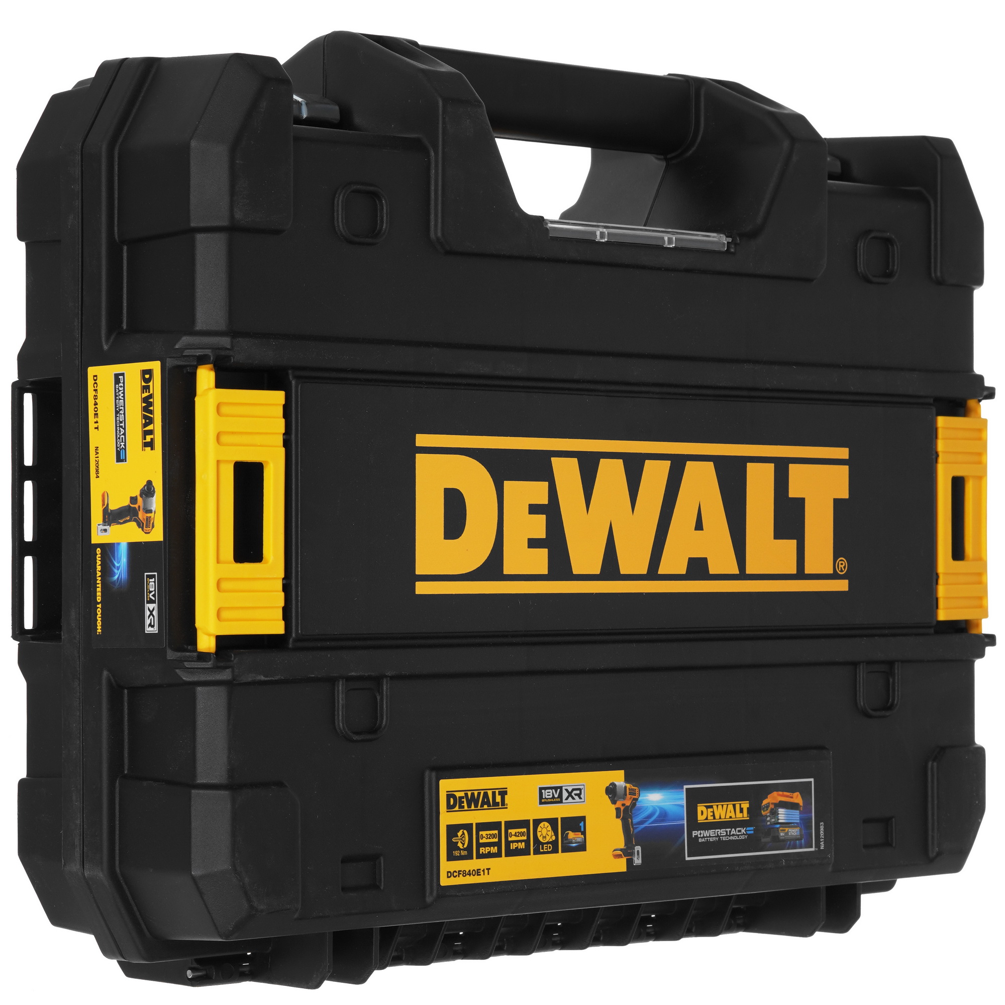 Винтоверт DeWalt DCF840E1T-QW FLEXVOLТ 18/54V , Без ЗУ 5437934 STDN-0109434 - Вид №7
