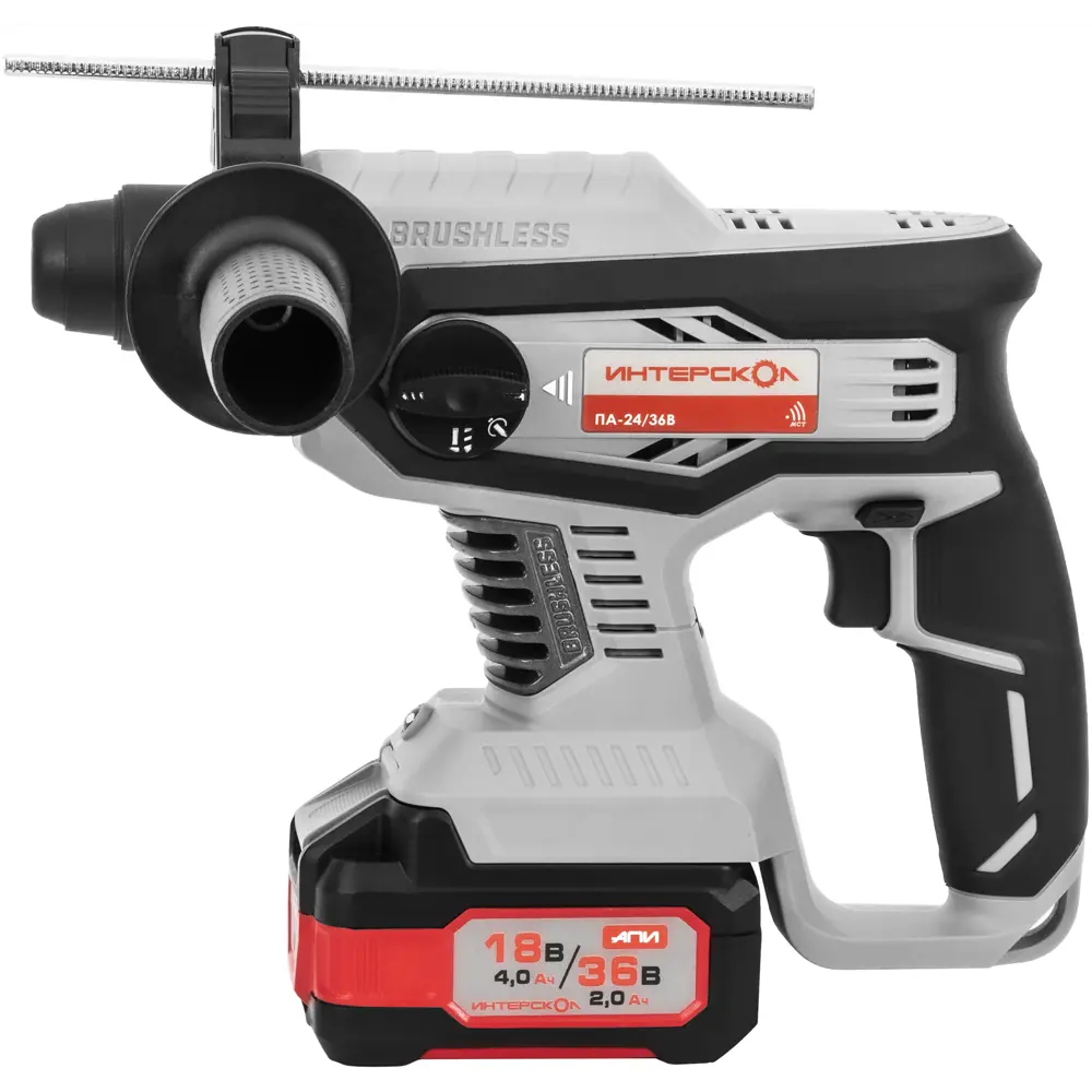 Аккумуляторный перфоратор Интерскол ПА24/36В с двумя батареями 89373626 STLM-0844482 - Вид №2