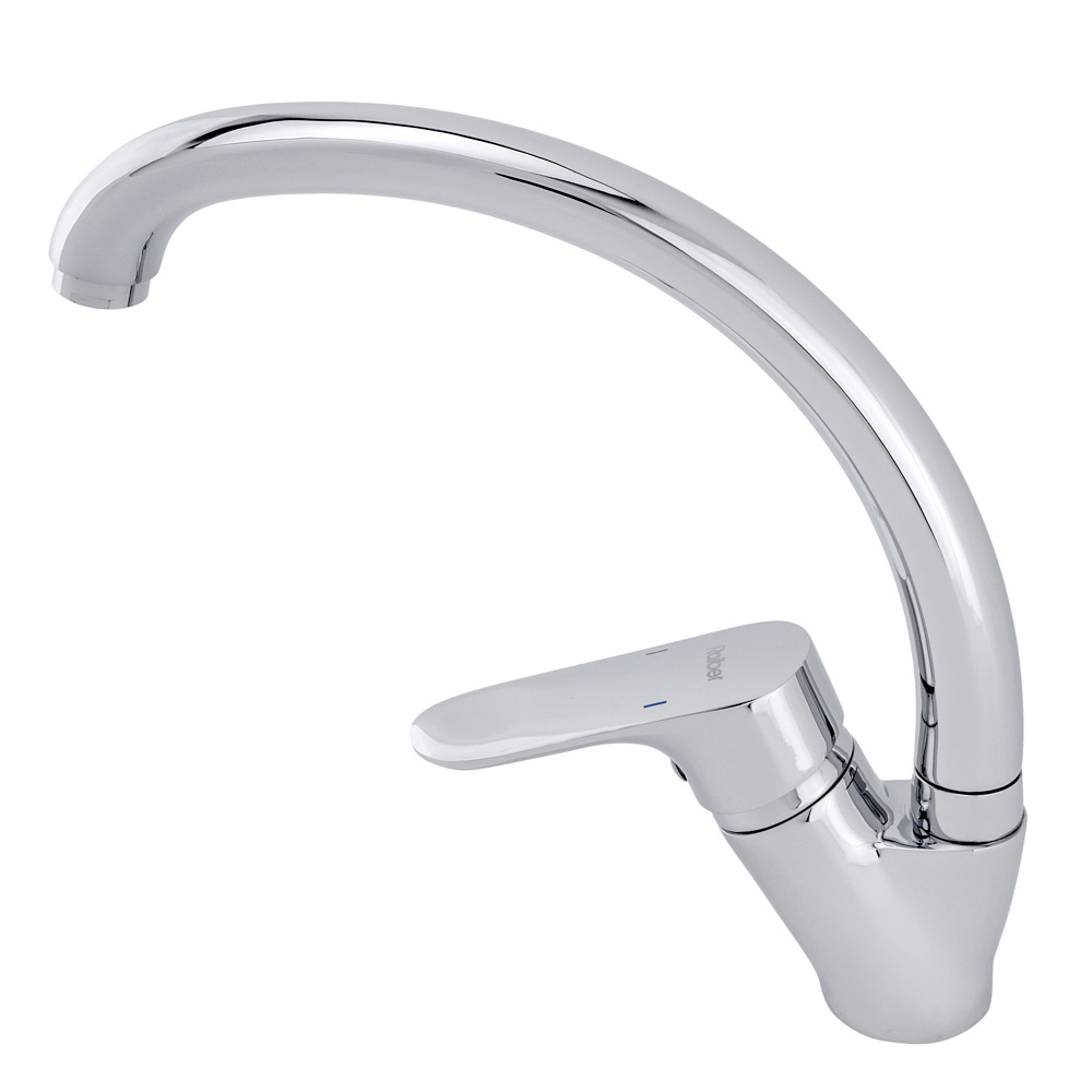 R5003 Смеситель для кухни Primo однорычажный, боковой Raiber  - Вид №1